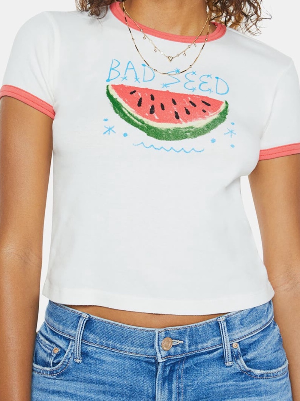 Mother Itty Bitty Bad Seed T-shirt. L. NWT